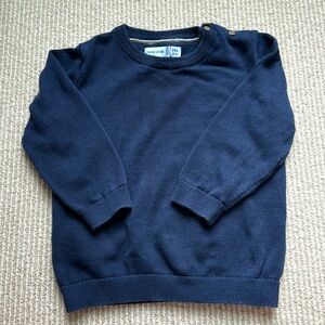 Navy mayoral sweater, 24M, EUC